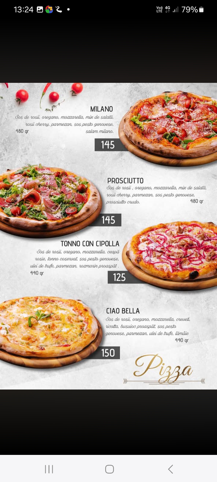 Meniu Golden Pizza pagina 4
