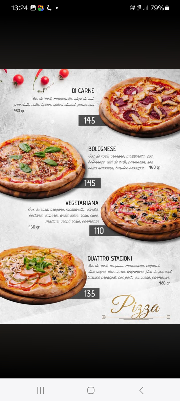 Meniu Golden Pizza pagina 5