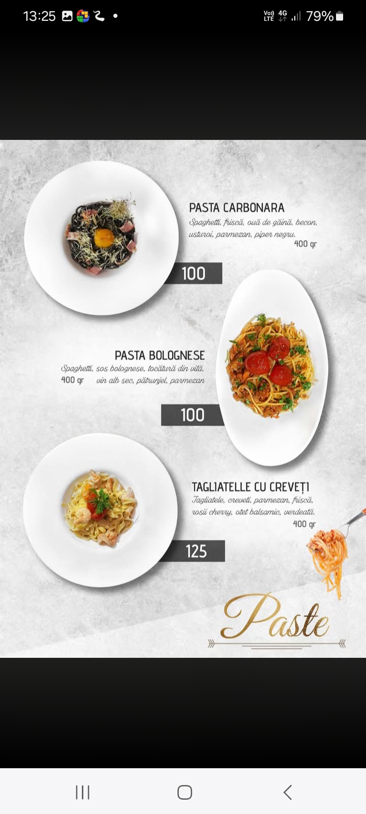 Meniu Golden Pizza pagina 11