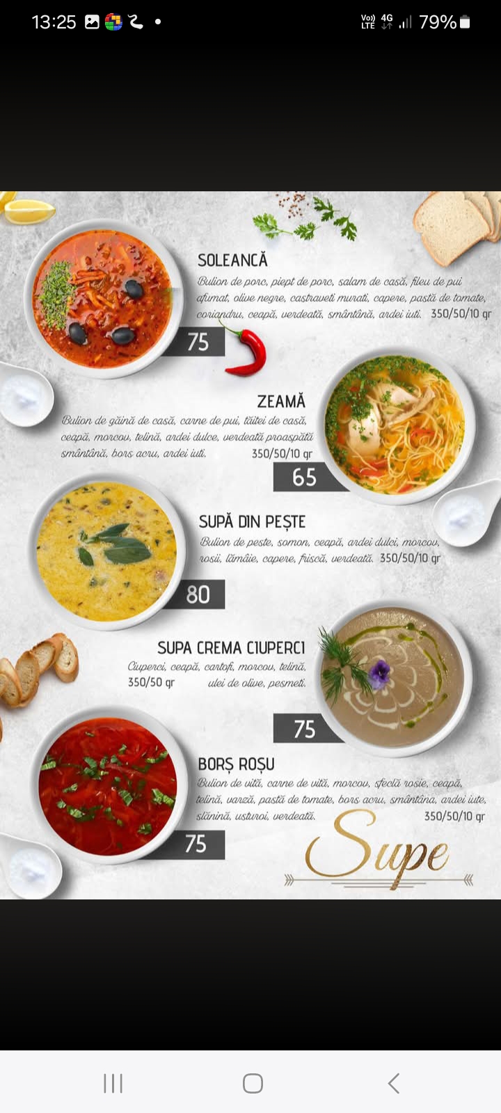 Meniu Golden Pizza pagina 12