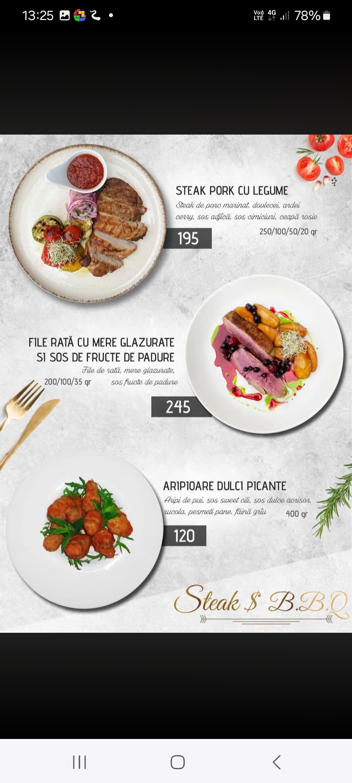Meniu Golden Pizza pagina 16