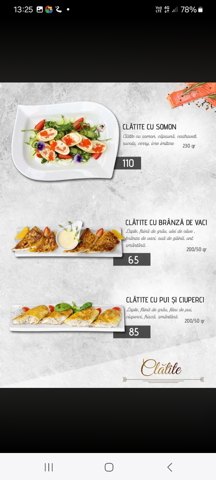 Meniu Golden Pizza pagina 24